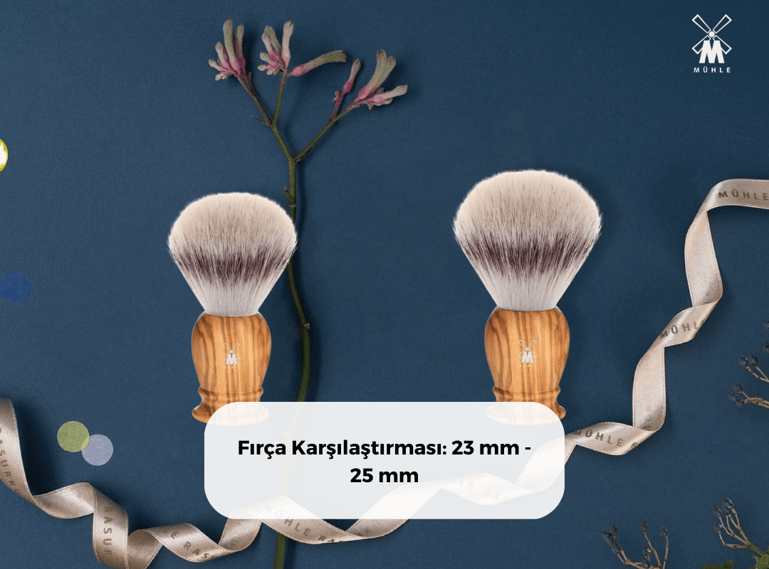 Fırça Karşılaştırması: 23 mm - 25 mm