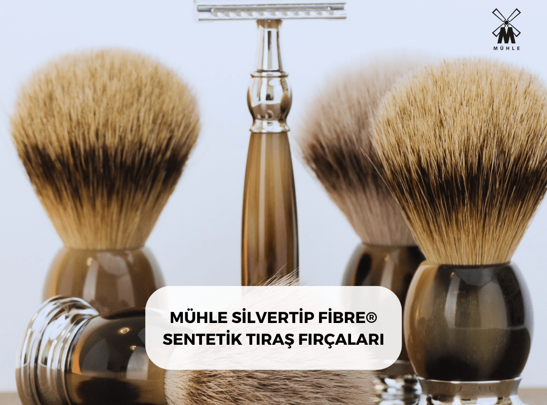 MÜHLE SİLVERTİP FİBRE® SENTETİK TIRAŞ FIRÇALARI - Mühle Tıraş Kültürü