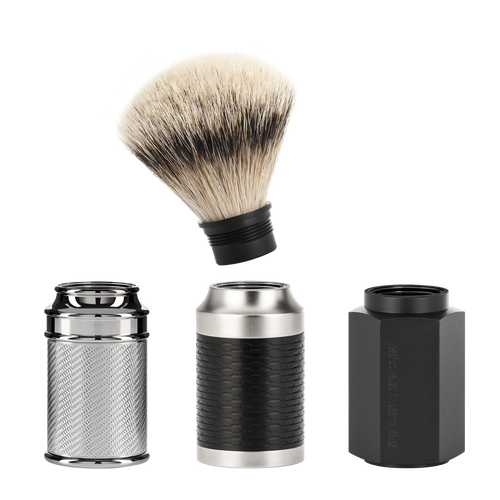Tıraş Fırçası Yedek Başlığı - Boz Porsuk Kılı