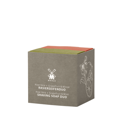 2'li tıraş sabunu - Aloe vera & Greyfurt