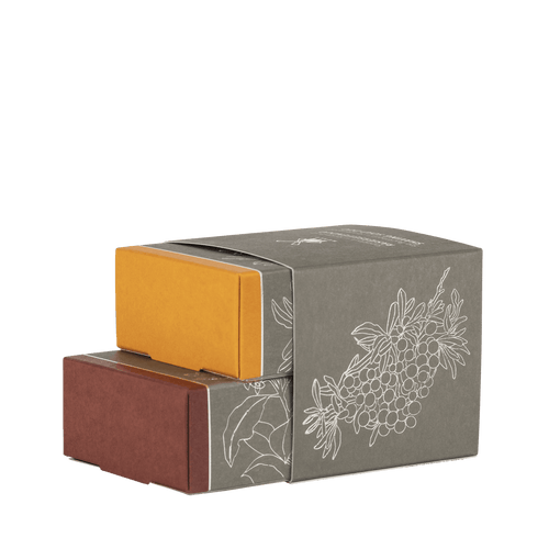 2'li tıraş sabunu - Sandal & Yabani İğde