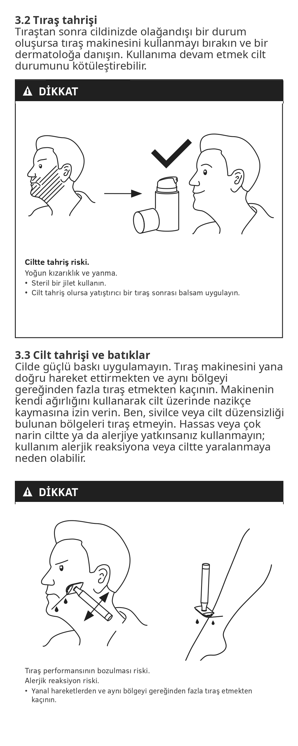 MÜHLE 3 parçalı güvenlikli tıraş makinesi kullanım kılavuzu - sayfa 6