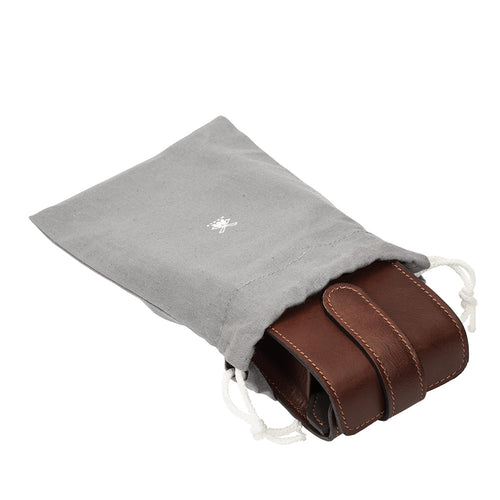 Seyahat Tıraş Seti Çantası - Kahverengi