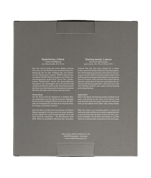 2 Adet tıraş havlusu - T 1 - Mühle Tıraş Kültürü