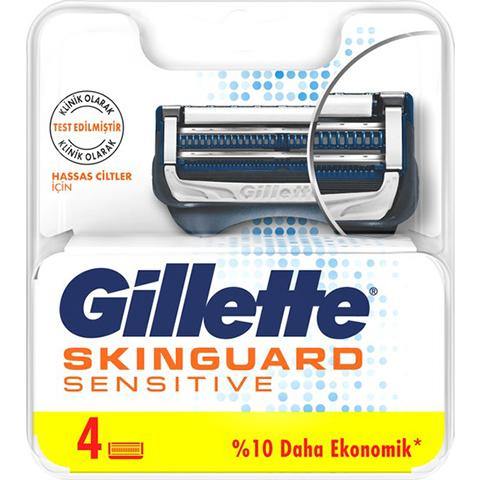 Gillette Skinguard Sensitive Yedek Başlık - 4'lü - Mühle Tıraş Kültürü