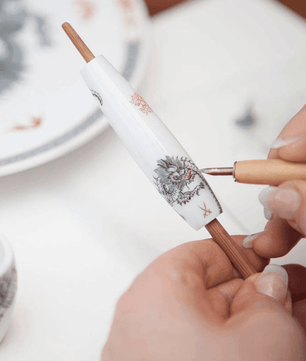 Klasik Tıraş Makinesi - Meissen Porseleni - Mühle Tıraş Kültürü