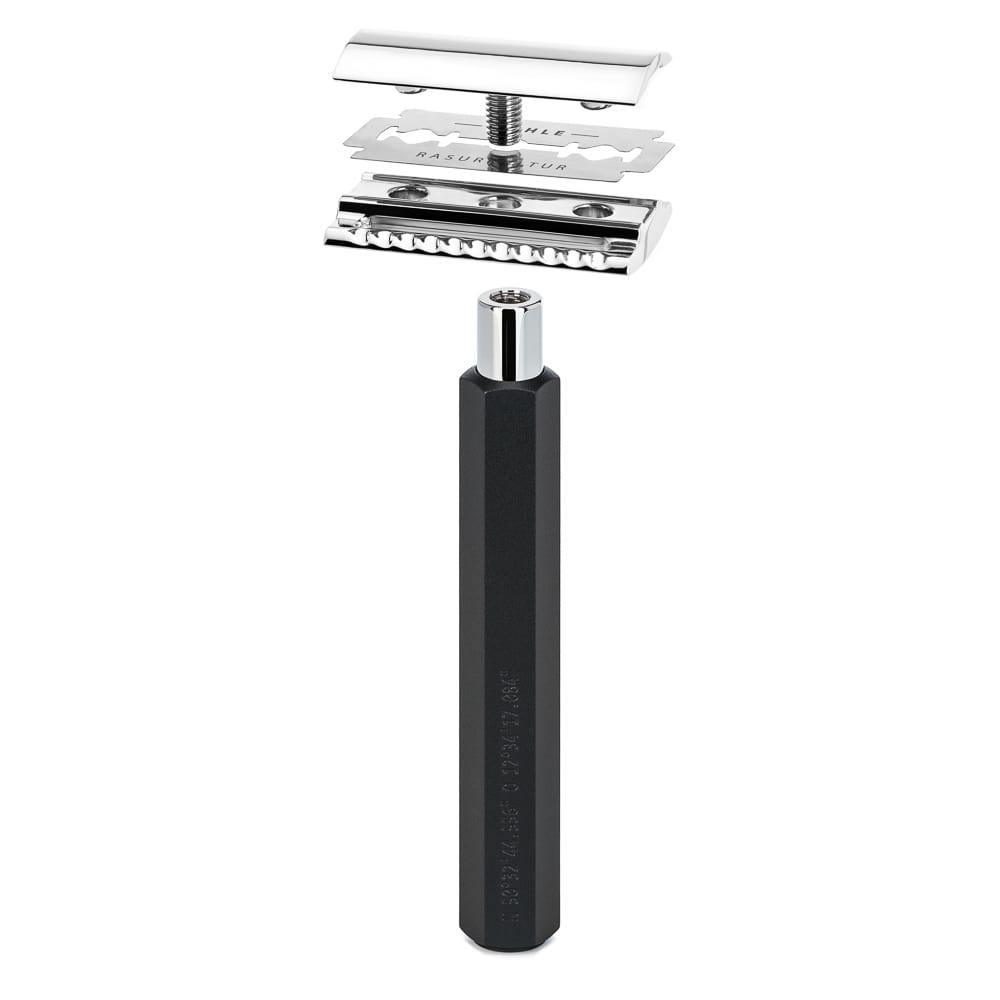 Klasik Tıraş Makinesi - R HXG GRAPHITE - Mühle Tıraş Kültürü